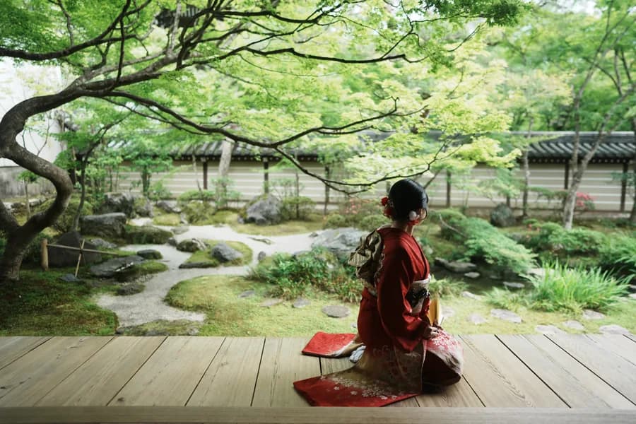 古都 庭園のしつらえ